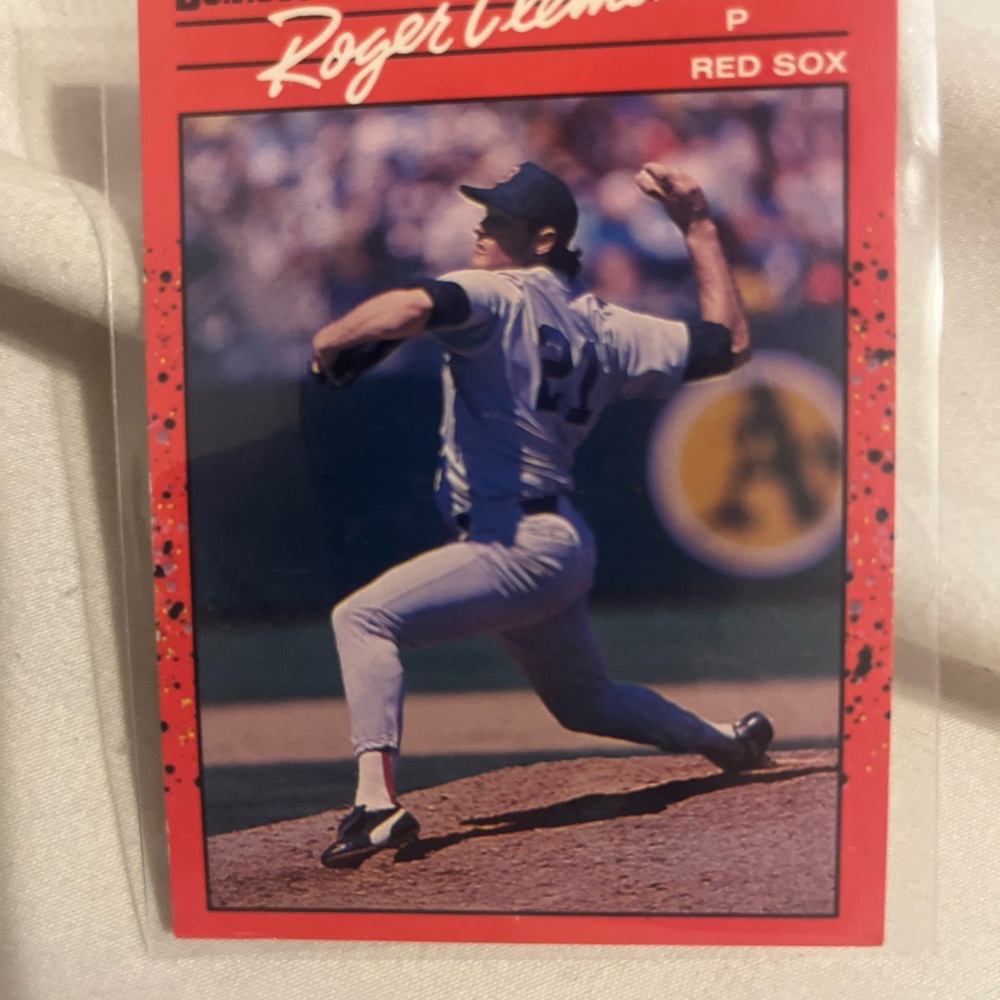1990 Donruss - #184 Roger Clemens Error Card